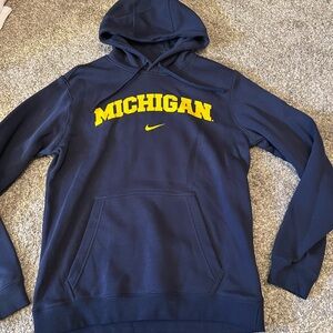Nike Men's Dark Blue Michigan Sweater